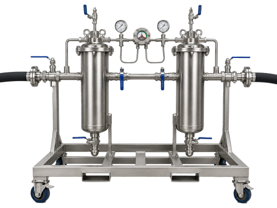 Commissioning skid
